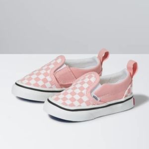 Vans Toddler Asher V Checkerboard Slip-On